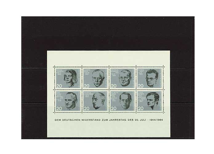 Bund, Briefmarken-Jahrgang 1964