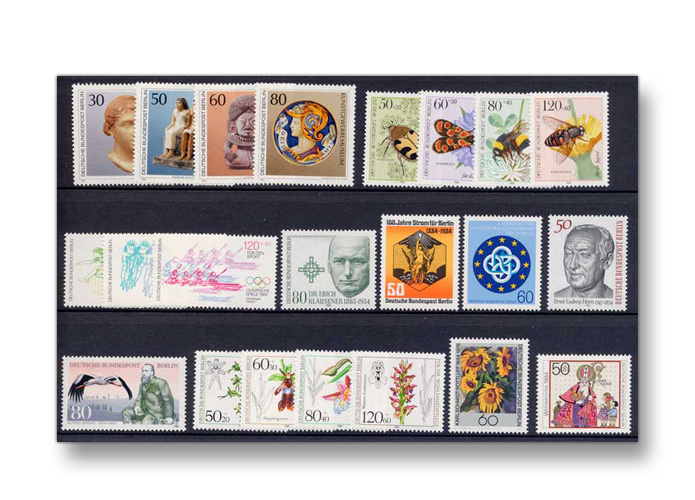 Berlin, Briefmarken-Jahrgang 1984