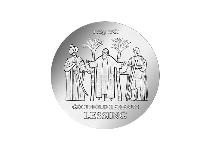 DDR Mnze: 20 Mark "250. Geburtstag Gotthold Ephraim Lessing", 1979 (Vorzglich/Stempelglanz)