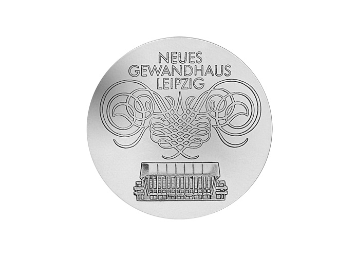 DDR Mnze: 10 Mark "Erff. d. Neuen Gewandhaus. in Leipzig" 1982 (Vorzglich/Stempelglanz)