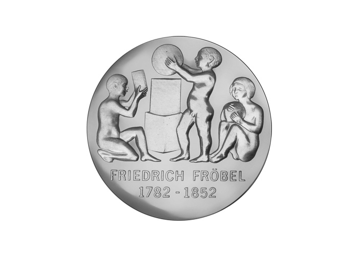 DDR Mnze: 5 Mark "200. Geburtstag Friedrich W. A. Frbel ", 1982 (Vorzglich/Stempelglanz)