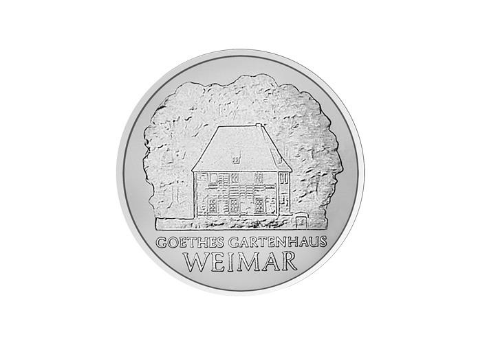 DDR Mnze: 5 Mark "150. Todestag Johann W. von Goethe", 1982 (Vorzglich/Stempelglanz)