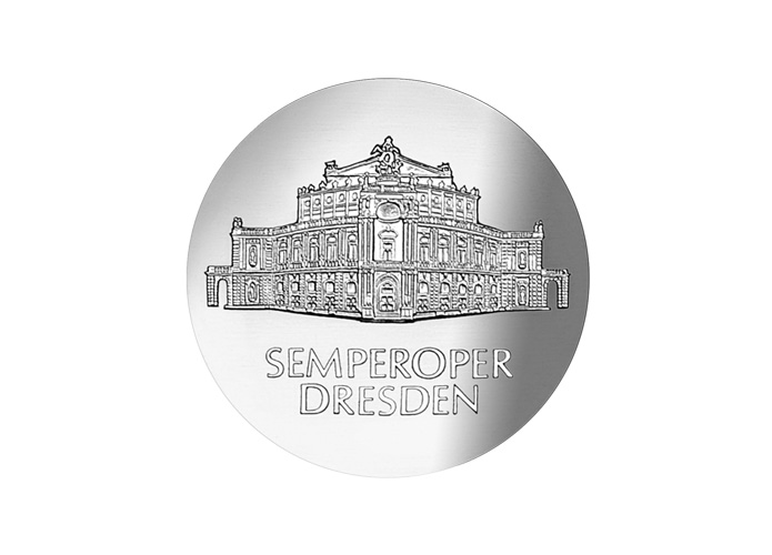 DDR Mnze; 10 Mark "Wiedererffnung der Semperoper", 1985 (Vorzglich/Stempelglanz)