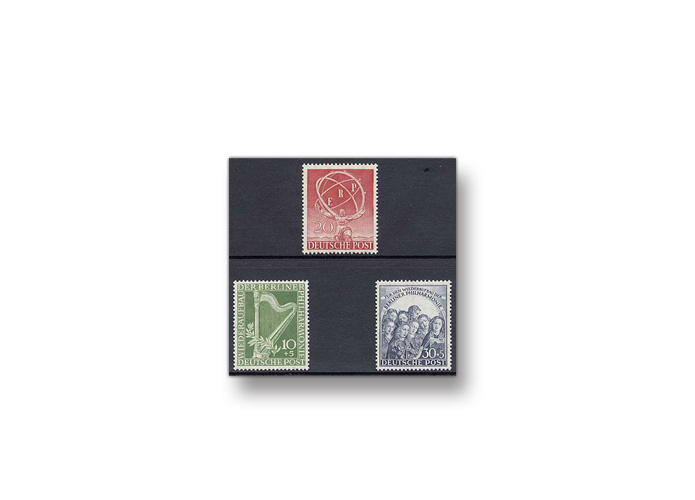 Berlin, Briefmarken-Jahrgang 1950