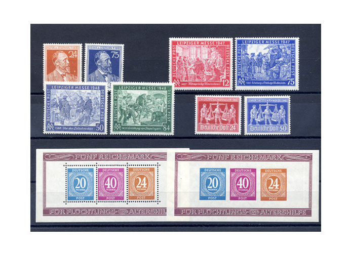 Alliierte Besatzung, Gemeinschaftsausgabe amerikanische, britische, sowjetische Zone, 1946-1948