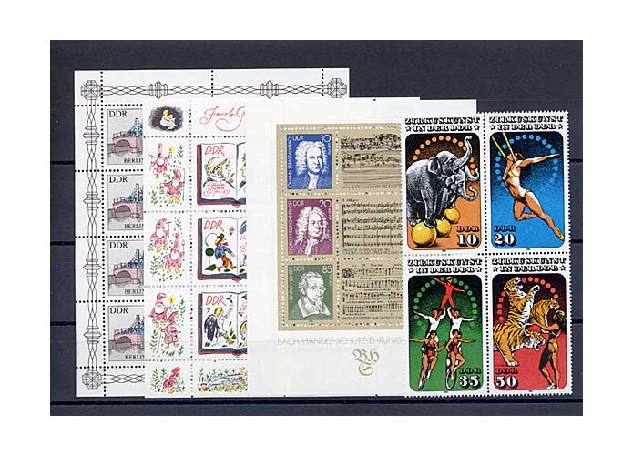 DDR, Briefmarken-Jahrgang 1985