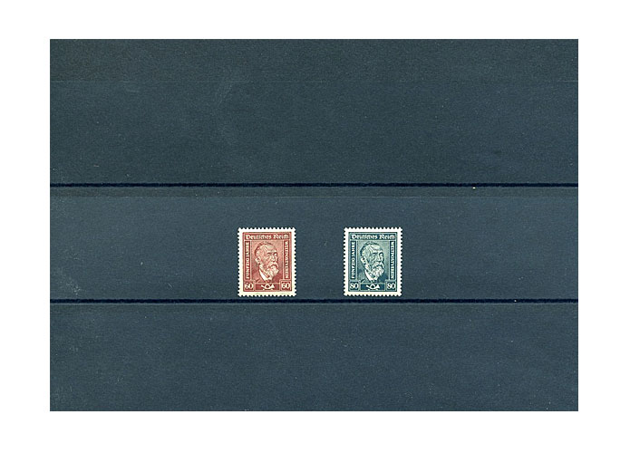 Deutsches Reich 1924, " H.v.Stephan" (362-363)