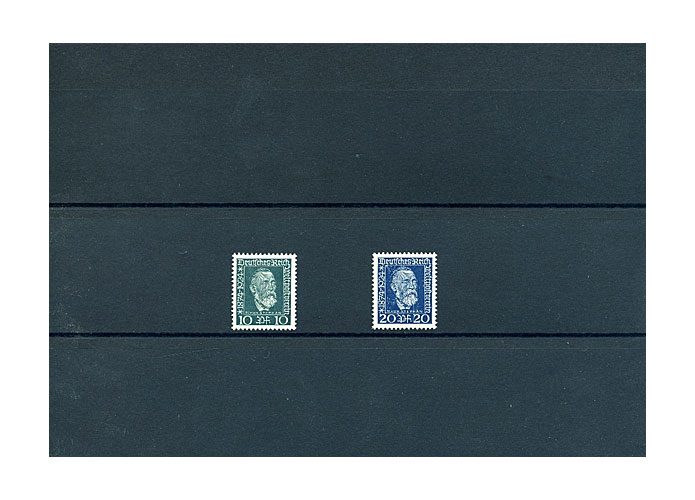 Deutsches Reich, "50 Jahre Weltpostverein", 1924 (368-369)