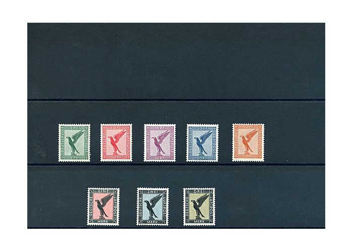 Deutsches Reich 1926, "Adler" (378-384)