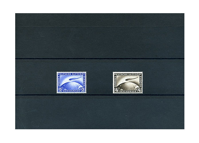Deutsches Reich 1928, "Zeppelin" (423-424)