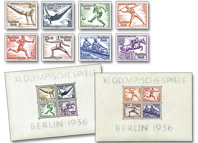 "Olympische Spiele Berlin 1936", Set