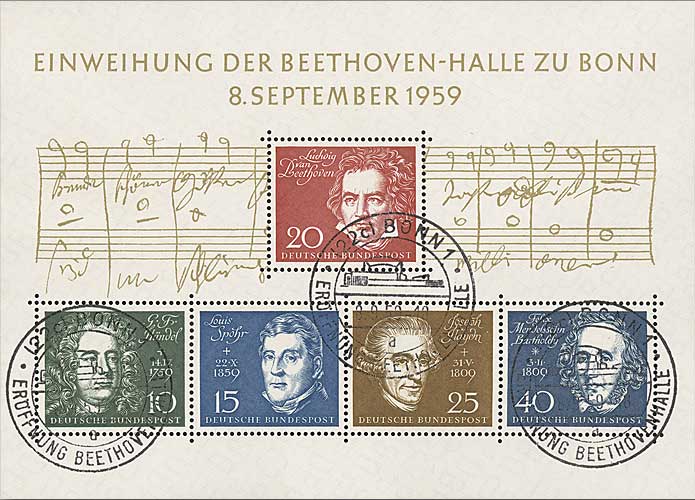 Block 2 "Einweihung Beethoven-Halle Bonn"