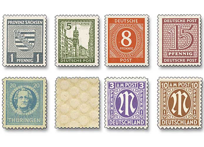 Alliierte Besatzung, Briefmarkenpaket