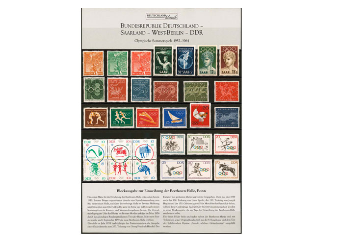 Olympiamarken 1952 - 1964