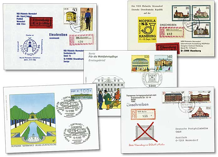 Bund/DDR Briefesammlung