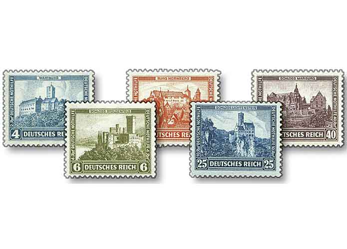Deutsches Reich, Deutsche Nothilfe 1932 "Burgen und Schlsser"