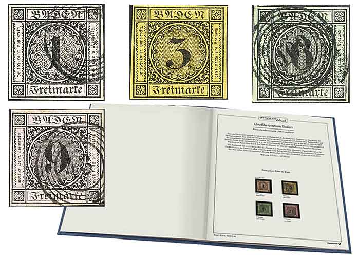 Baden, "Die ersten Briefmarken aus Baden"