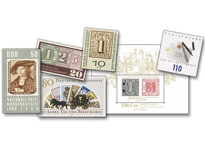 175 Jahre Briefmarken "Marke auf Marke"