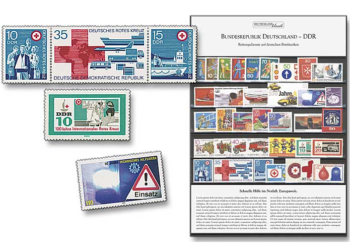 Steckkarte "Rettungsdienste in Deuschland"