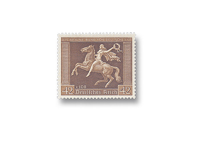 Deutsches Reich "Galopprennen und das Braune Band von Deutschland", 1938