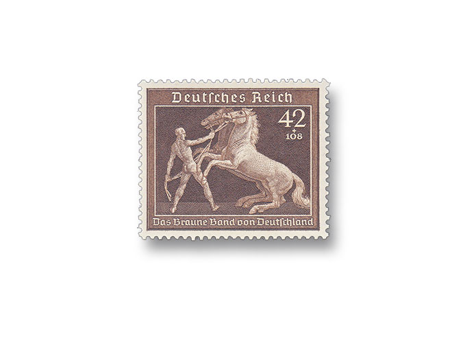 Deutsches Reich "Galopprennen und das Braune Band von Deutschland", 1939