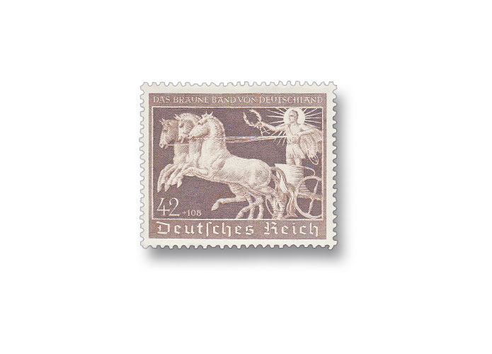 Deutsches Reich "Galopprennen und das Braune Band von Deutschland", 1940