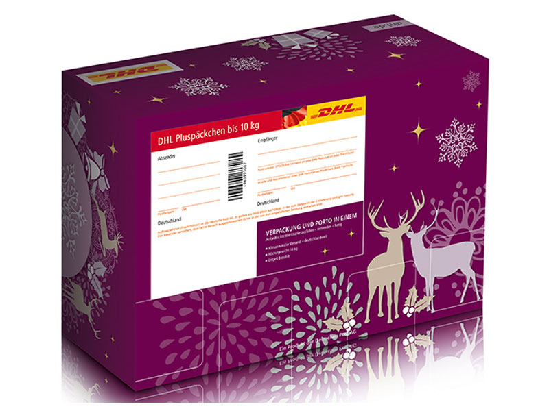 DHL Pluspäckchen S  "Weihnachten 2017"