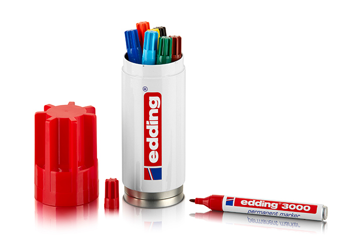 Edding Permanentmarker 3000, 8er-Box