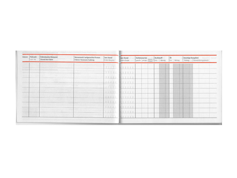 Sigel Fahrtenbuch Save Nature