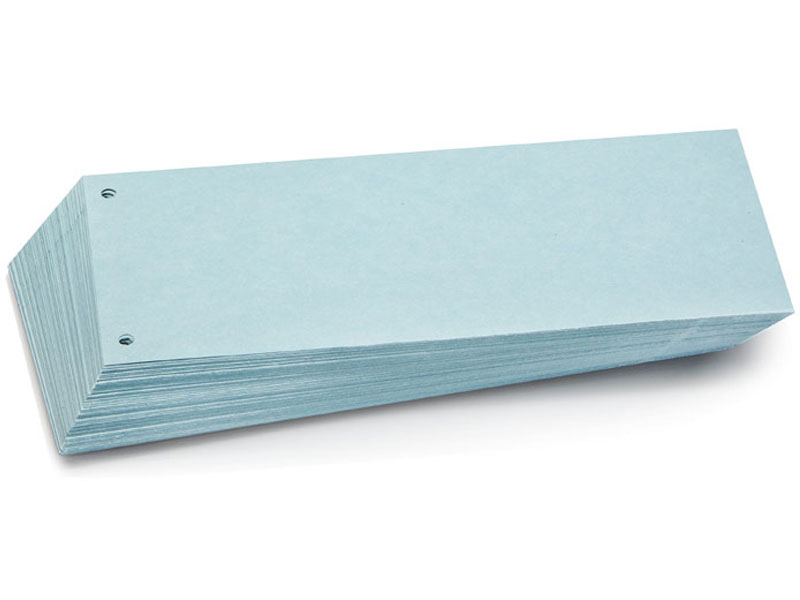 Leitz Trennstreifen, blau, 100 Stck