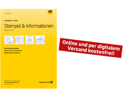 Zum Katalog Stempel- und Info
