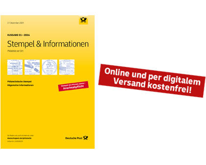 Zum Katalog Stempel- und Info