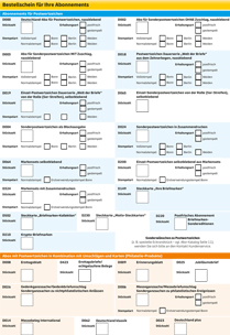 Zum Bestellschein Abonnements