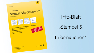 Zum Katalog Stempel- und Info